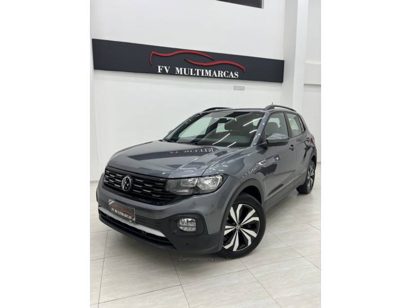 VOLKSWAGEN - T-CROSS - 2024/2024 - Cinza - R$ 137.990,00