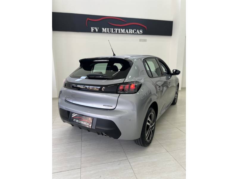 PEUGEOT - 208 - 2023/2024 - Cinza - R$ 107.990,00